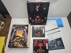 Diablo II + Diablo II Expansion Set: Lord of Destruction Box Set W/poster Pc