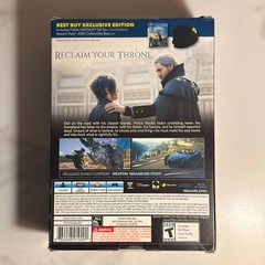 Final Fantasy XV – Best Buy Edition w/ Beanie | PS4 | Lot #5 | FANTASTIC