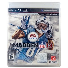 Madden NFL 13 – Sony Playstation 3 – PS3 – 2012 – Complete – Used