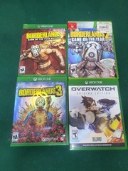 Borderlands Xbox Game Lot GOTY Enhanced Borderlands 1, 2 & 3, Overwatch Bundle