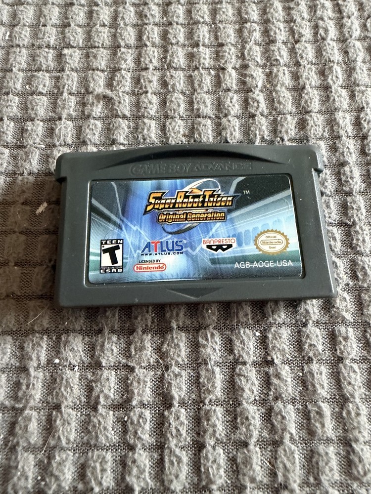 Super Robot Taisen: Original Generation GBA US Release – Tested Adult owned