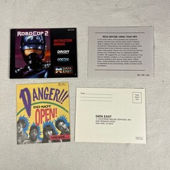 RoboCop 2 (Nintendo Entertainment System, 1991) CIB Complete Manual Inserts