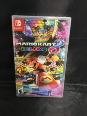 Genuine Mario Kart 8 DELUXE Video Game – Nintendo Switch Brand New Sealed