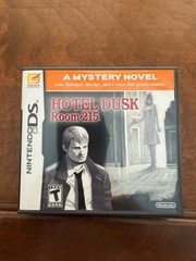 Nintendo DS Hotel Dusk: Room 215 Complete In Box CIB w/ Manuals Authentic