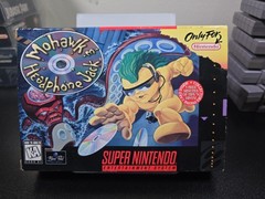 Mohawk and Headphone Jack (Super Nintendo, 1996) With Phone Card & Registration