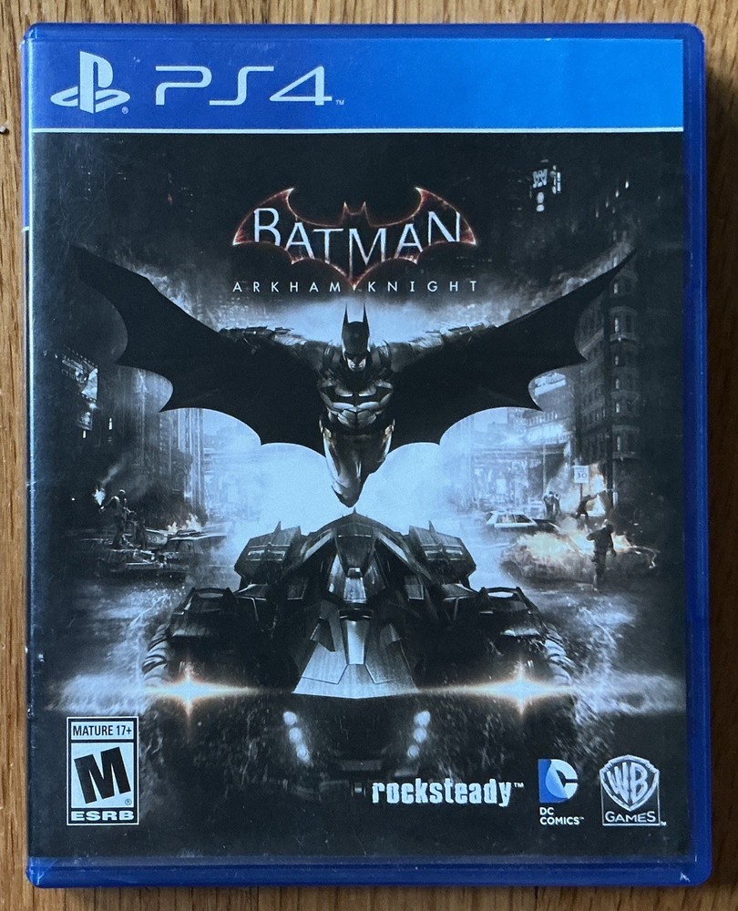 Batman • Arkham Knight • Sony PlayStation 4 PS4 Video Game • Complete