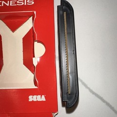 1995 Sega Genesis STAR TREK DEEP SPACE NINE BOX, Cartridge, Poster, & Reg Card