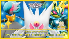CUSTOM POKEMON LEGENDS-ZA TEAM🟩⬛️✨SHINY – READ DESCRIPTION 🟩⬛️✨ LEGIT✅