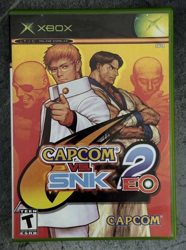 Capcom vs. SNK 2: EO Microsoft Xbox CIB Complete with Manual VG – Tested