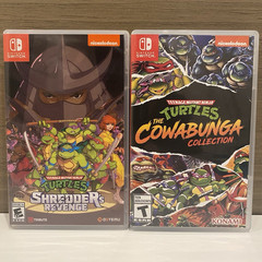 TMNT: Shredder’s Revenge & Cowabunga Collection Nintendo Switch CIB Tested Works