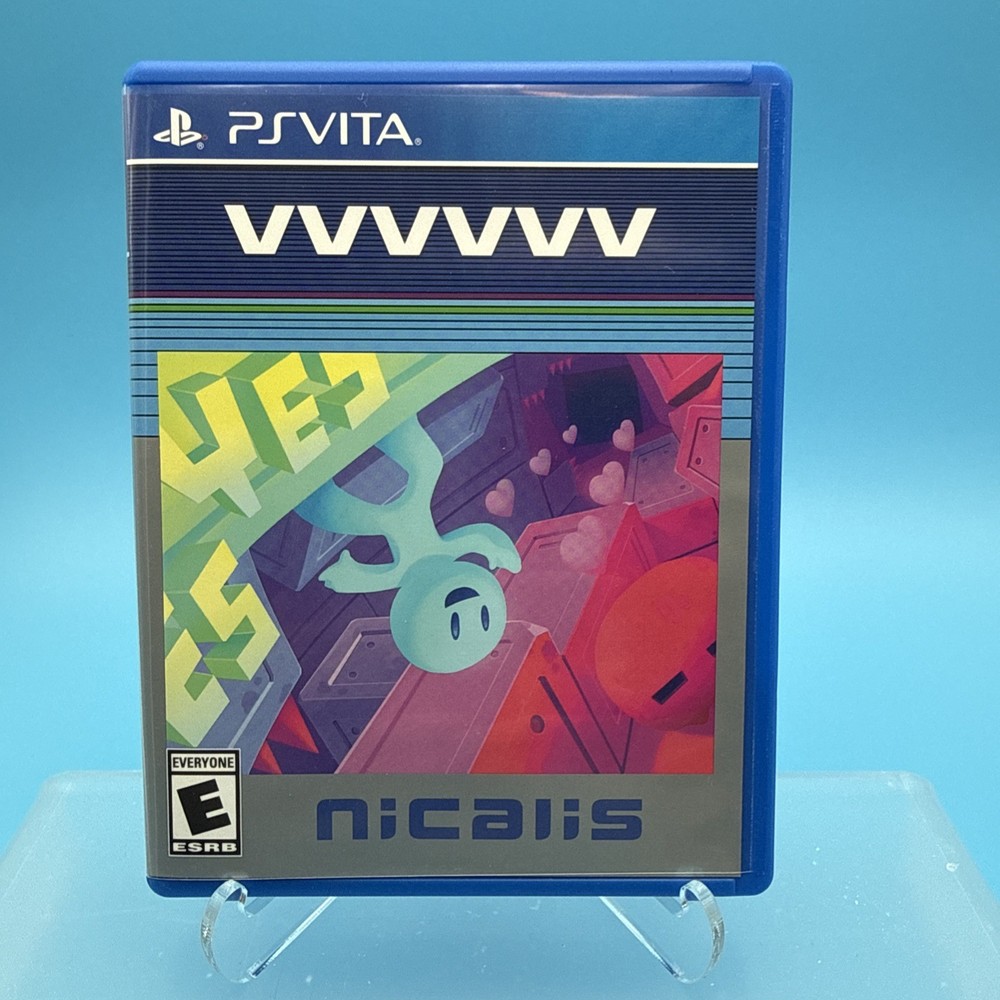 VVVVVV (PS VITA) (UPC Punched) Nicalis RARE Playstation Vita