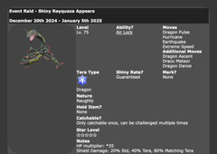 ✨ SHINY RAYQUAZA APPEARS! ✨ Event Exclusive Untouched ✨ Pokemon Scarlet & Violet
