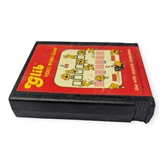 Glib Video Word Game Atari 2600 Cartridge Qualtronic Devices 1983 Vintage Retro
