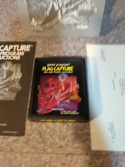 DEFECTIVE Atari 2600 Ataricorp Grey 1986 Flag Capture Complete Box Test G3D