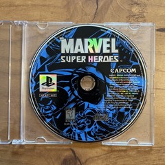 Marvel Super Heroes Sony PlayStation 1 PS1 Disc Only Black Label Tested Working