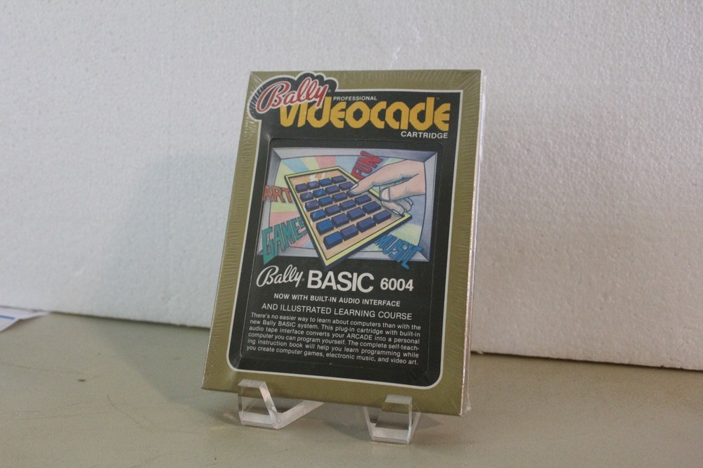 NEW Vintage 1981 BALLY ASTROCADE Videocade BASIC Video Game 6004 Factory SEALED