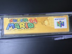 Super Mario 64 Original Version Nintendo 64 N64 Complete In Box Graded PSA 9.4