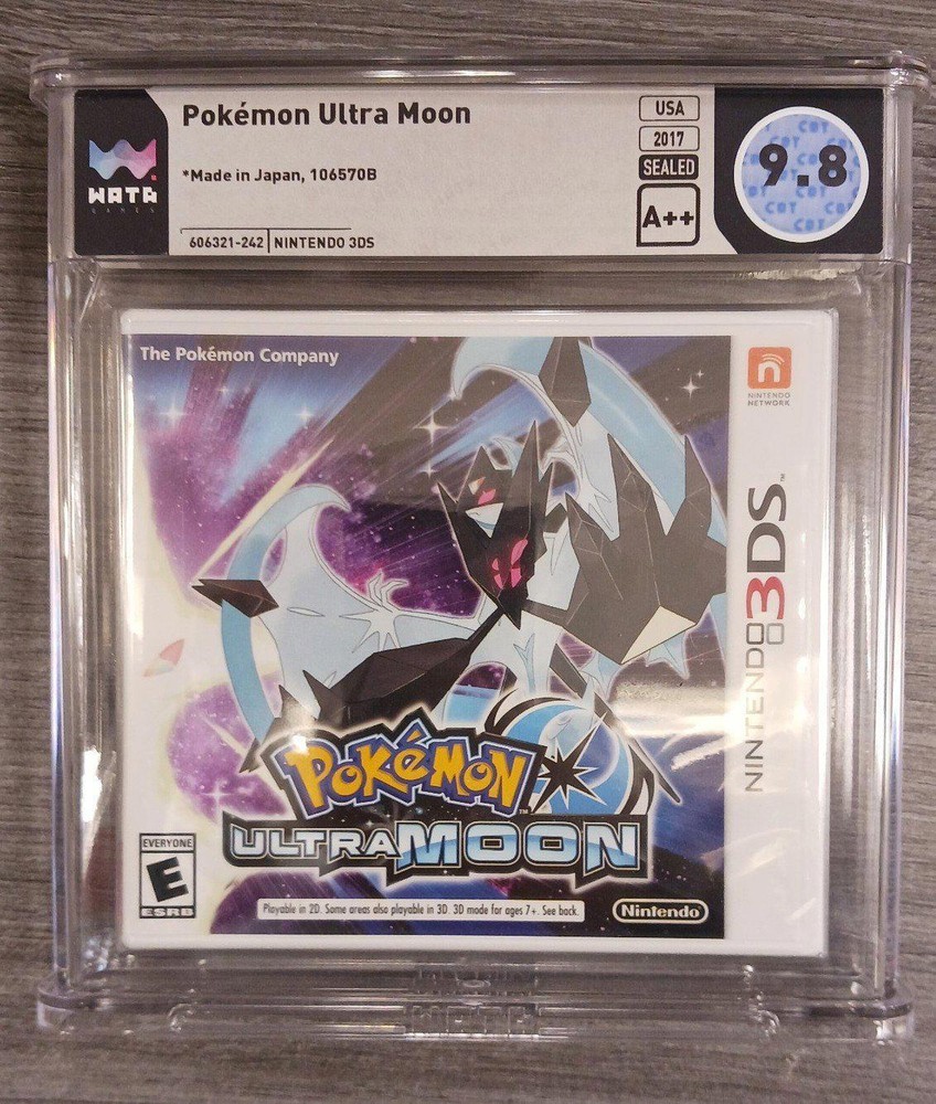 WATA 9.8 Pokémon Ultra Moon