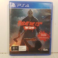 Friday the 13th: The game (Ps4, 2017, R18+) Gun media Complete