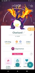 Shiny Gigantamax Pokémon | PTC Go 80K Dust