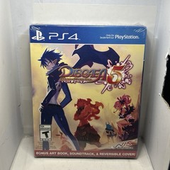 Disgaea 5 Launch Edition w/Soundtrack + Artbook (PS4) NEW SEALED RARE!