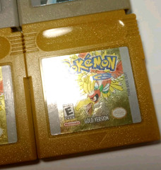 Pokemon Gold + Silver Lot Of 9 Gameboy Color Lot Authentic Dry Batteries Tested