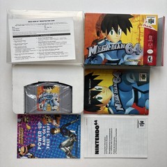 Mega Man Nintendo 64 N64 Authentic 100% Complete In Box CIB Reg Card Authentic
