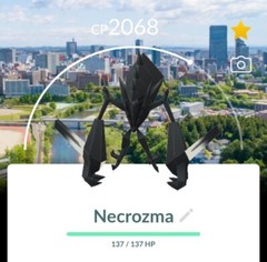 POKÉMON GO – NECROZMA – SENDAI BACKGROUND – 20K OR 1M