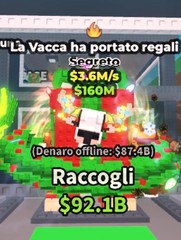 🔥 Steal a Brainrot La Vacca Prese Presente 160M – 3.6M/s🔥