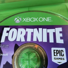 Fortnite (Xbox One, 2017) Video Game + Inserts, Green Case! EUC NO CODES