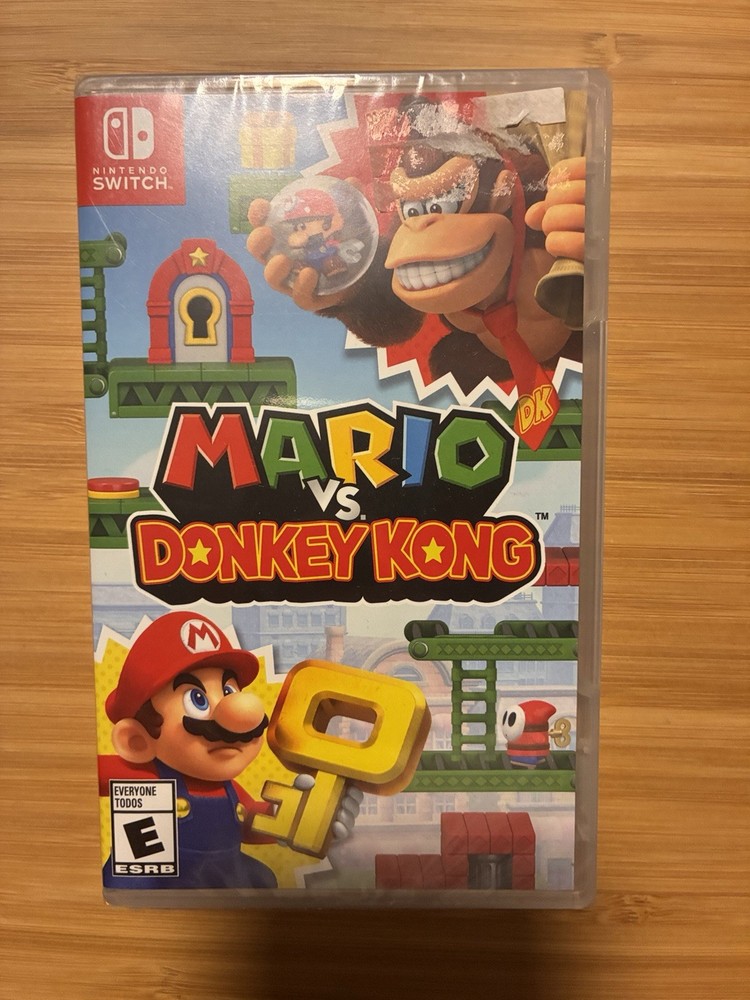 Nintendo Mario vs. Donkey Kong for Switch, E-Everyone, Mario Series NTSC-U/C