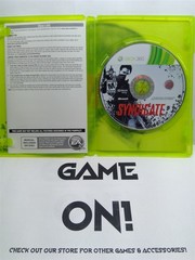 Syndicate (Microsoft Xbox 360, 2012) Complete Tested Working – Free Ship