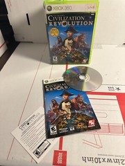 Sid Meier’s Civilization Revolution (Microsoft Xbox 360, 2008) Complete CIB