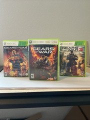 Xbox 360 GEARS OF WAR Lot! GEARS OF WAR 1,3, & Judgement All Tested Working CIB