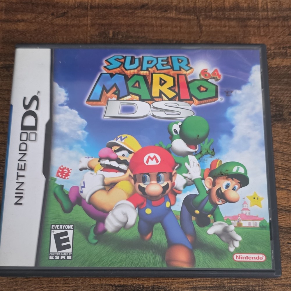 Nintendo DS Super Mario 64 DS CIB with Manual