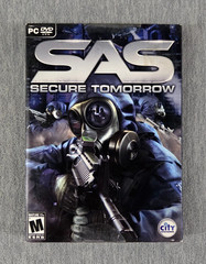 SAS Secure Tomorrow PC Game DVD-ROM with slipcover 2008 NEW