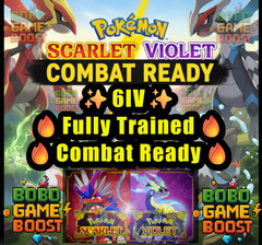 DEX#001-125✨SCARLET & VIOLET ✨6IV ✨ Indigo Disk✨ Combat Ready✨Pokemon Champions