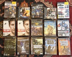 Scratched Ps1, Ps2, & Ps3 Games (w/ Boxes)