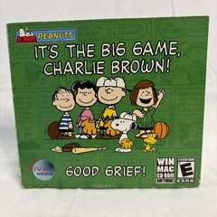 Peanuts – It’s The Big Game Charlie Brown GOOD GRIEF (Pc Game) SEALED