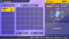 ✨ SHINY SNEASLER ✨ with build for Pokemon Champions! Pokemon Scarlet Violet Home