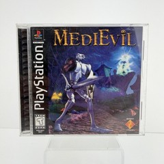 MediEvil Sony PlayStation 1 PS1 Game CIB T Teen Hack And Slash NTSC 1998 USA