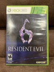 Resident Evil 6 (Microsoft Xbox 360, 2012) Tested Works! Disk 1 & 2
