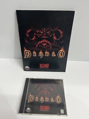 Blizzard Diablo 1 Windows 95 PC Big Box Game w/ Minty CD-ROM, Manual, Inserts