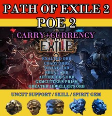 ✨PATH OF EXILE 2 CURRENCY POE 2✨WAYSTONE DJINN BARYA DIVINE CHAOS EXALTED ORB✨