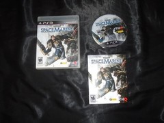 Warhammer 40,000: Space Marine (Sony PlayStation 3, 2011) Disc, Manual, Case