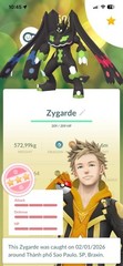 Hundo Zygarde Complete form A.C.C ✨ LvL70 with 01 Master Ball