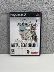 Metal Gear Solid 2 PlayStation 2 PS2 CIB Complete TESTED Tactical Espionage