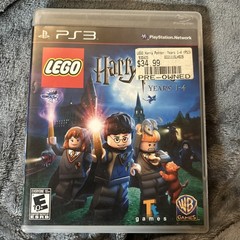 LEGO Harry Potter Years 1-4 Sony Playstation 3 PS3 Tested & Working CIB w/Manual