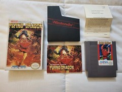 Flying Dragon: The Secret Scroll Nintendo NES Complete CIB 1989 Culture Brain