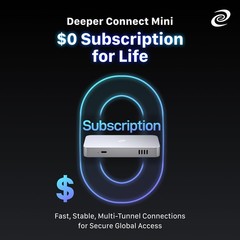 Deeper Connect Mini(2020 Version) Basic VPN Router for Home Use, Simple Secure W